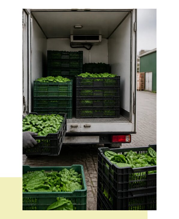 Перевозка шпината в Урай с сохранением свежести продукции